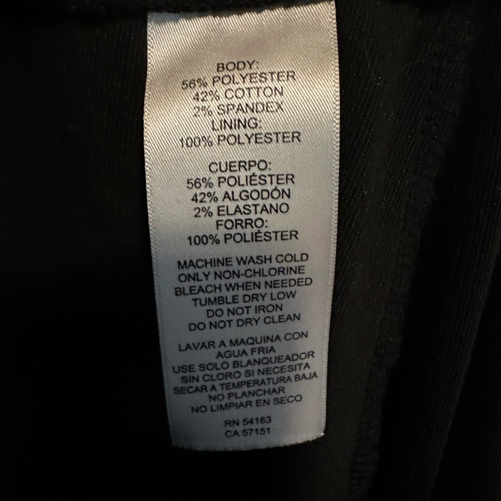 Black Ribbed Joggers - Picture 5 of 7